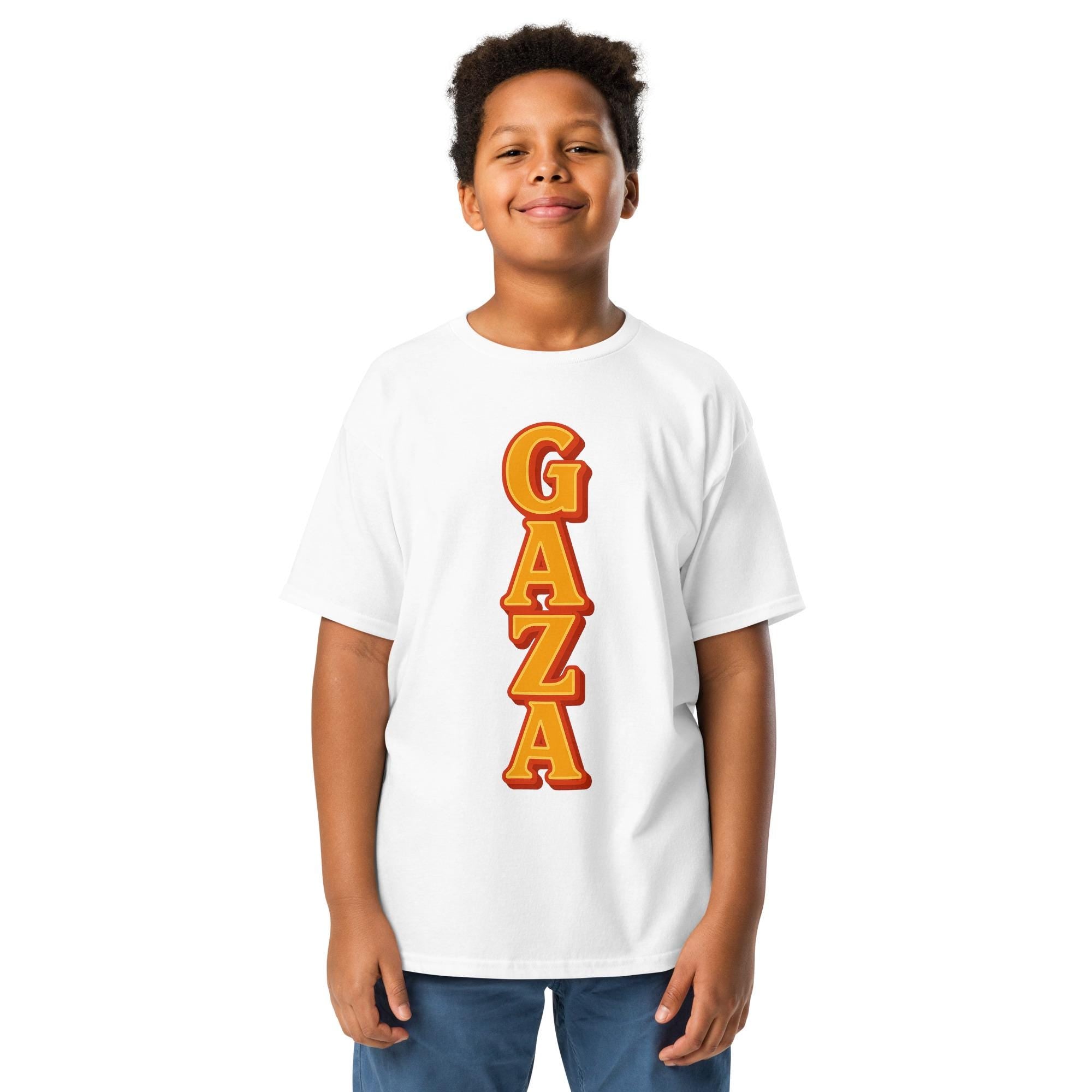 Gaza support Youth classic tee