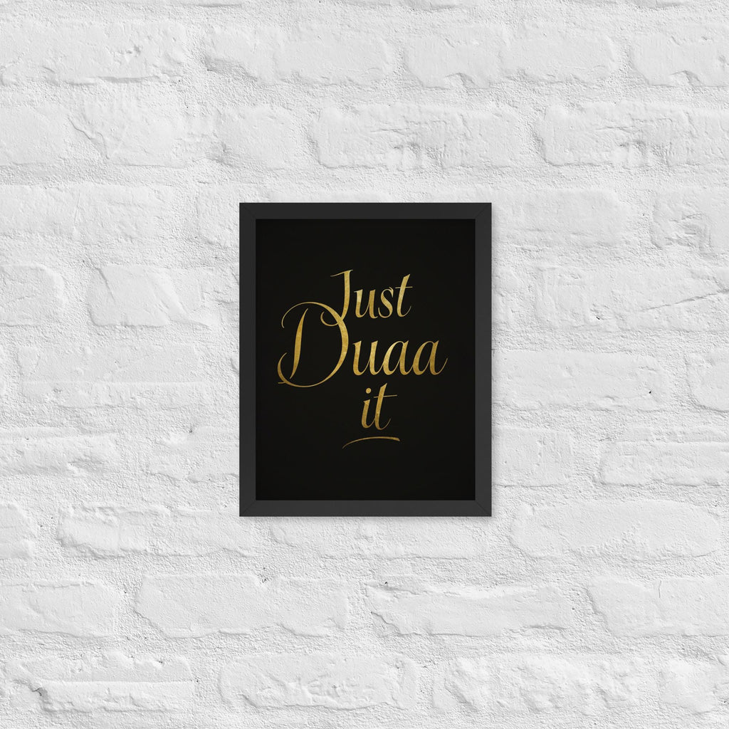 Islamic duaa Framed poster