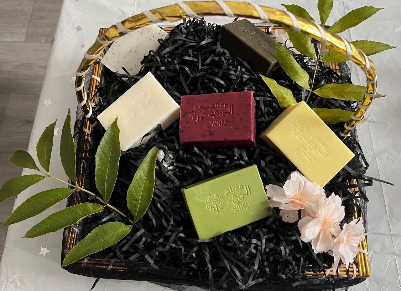 Exclusive Luxury Soap Bars set in a beautiful gift box