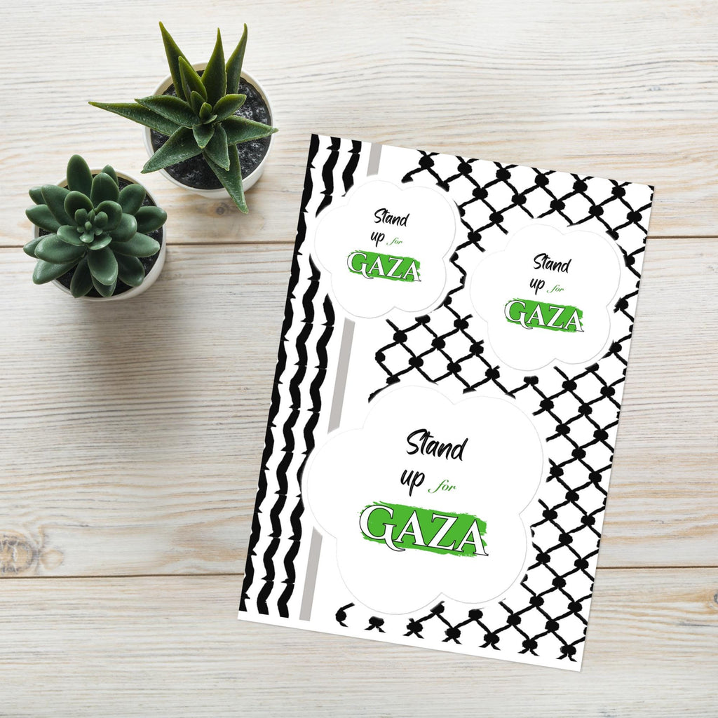 Gaza support Sticker sheet