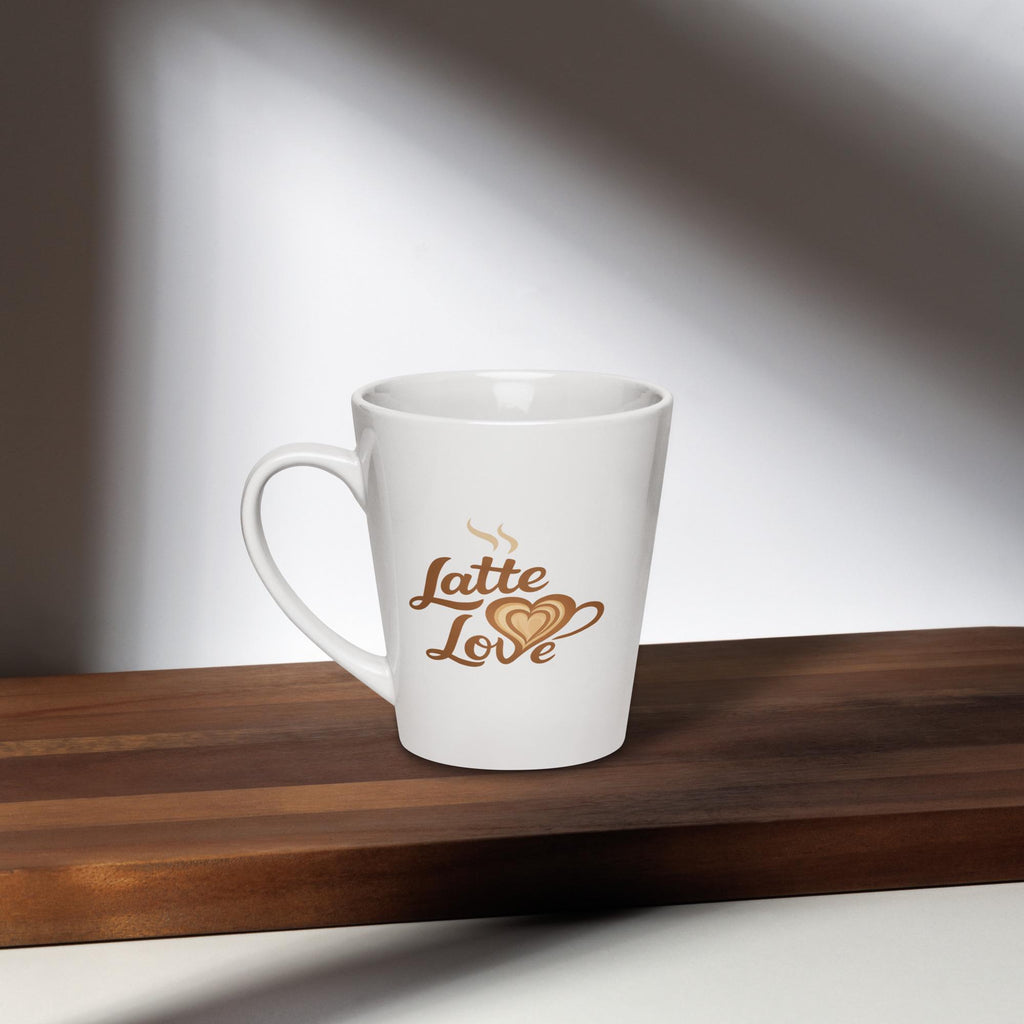 Latte art coffee lovers mug